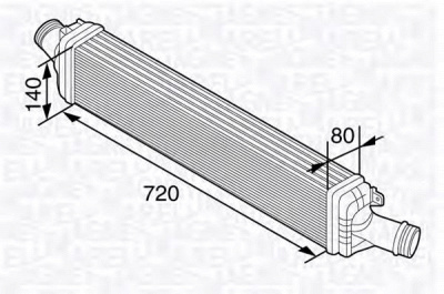 MAGNETI MARELLI 351319202690 -  Интеркулер